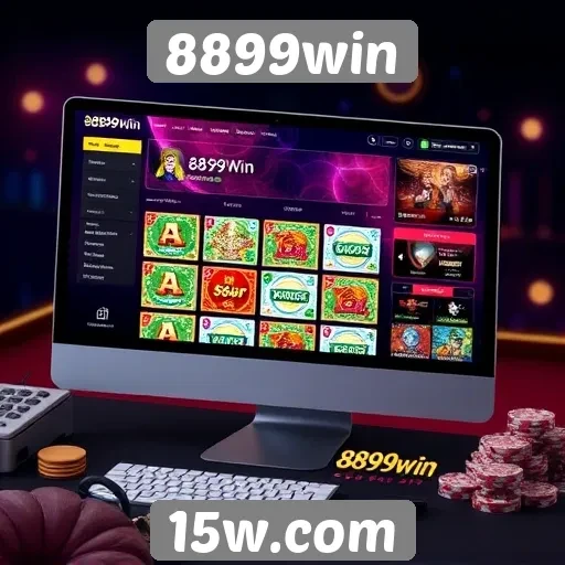 Explorando a interface do usuário do 8899win